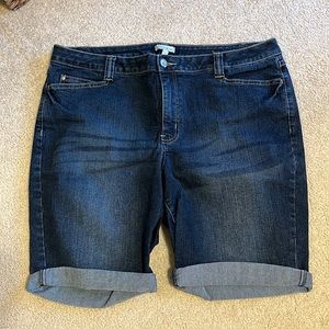 Fashion Bug denim Bermuda shorts